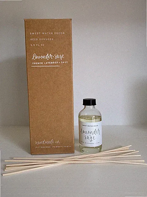 Reed Diffuser | French Lavender + Sage | Raumduft