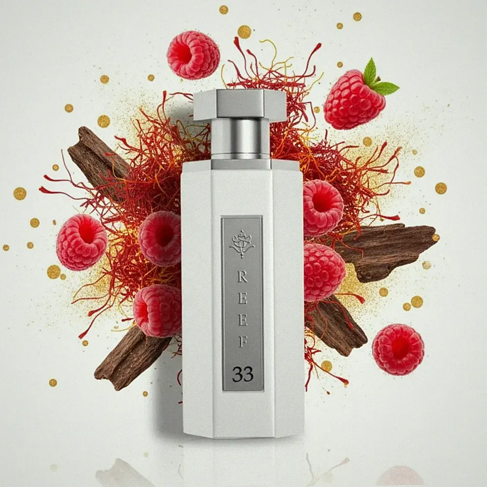 REEF 33 White – Eau de Parfum 100 ml – Fruchtige Eleganz mit roten Beeren & Oud
