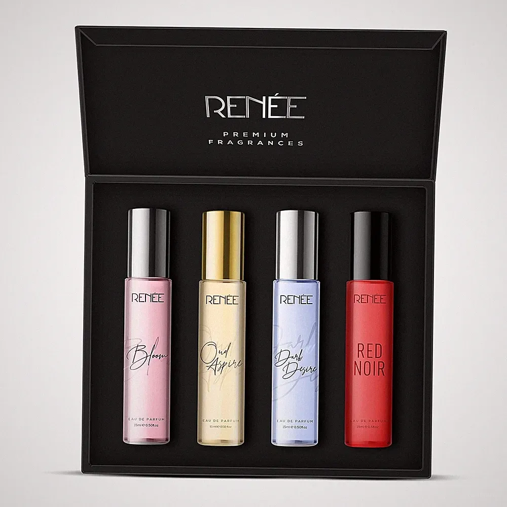 Renee Premium Eau De Parfum Set Für Damen 15ml Je Packung Mit 4