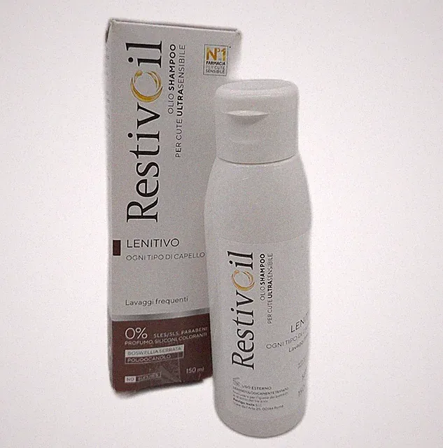 RestivOil Zero Anti-Juckreiz und Irritation Shampoo für Haar Physiologisches Öl
