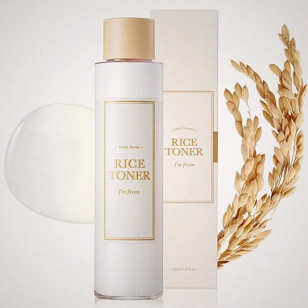 Rice Toner Gesichtswasser Feuchtigkeit Anti-Aging Vegan Alkoholfrei Parfümfrei