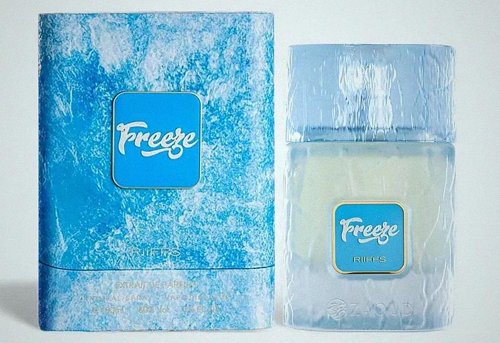 RIIFFS Freeze Eau de Parfum 100ml Langanhaltender Frischer Zitrus Duft Unisex