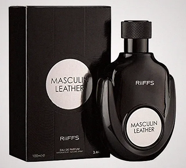 Riiffs Masculin Leder Eau De Parfum Für Herren Lang Anhaltender Duft 100ml