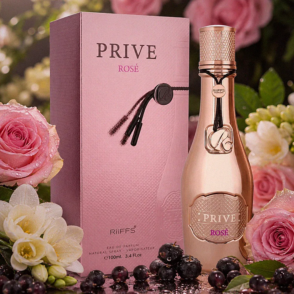 Riiffs Privé Rosé EDP 100ml Damen Parfum Blumig Fruchtig Vanille Moschus
