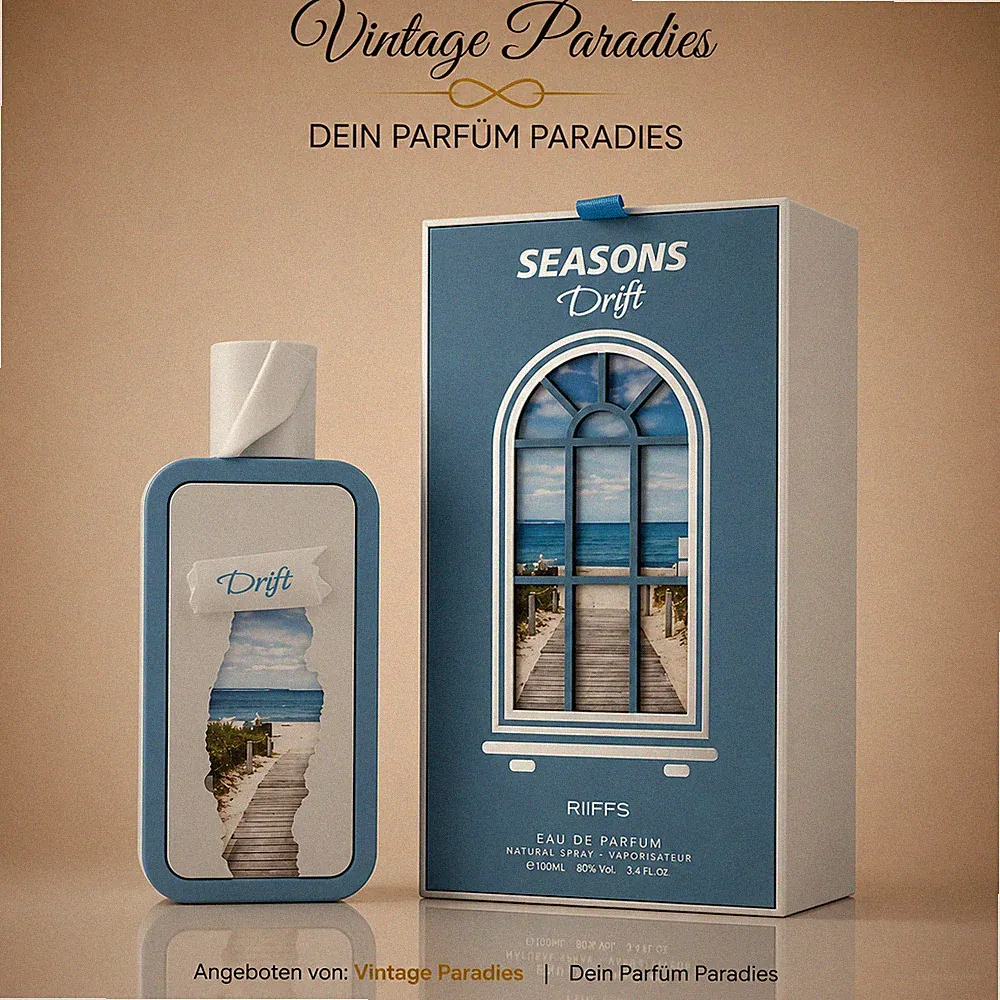 Riiffs Seasons Drift Eau de Parfum 100ml Herren Parfum Frisch Aquatisch Holzig