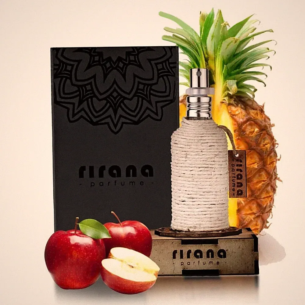 RIRANA Parfüm Apfel Ananas 50ml Spray Eau De Parfum