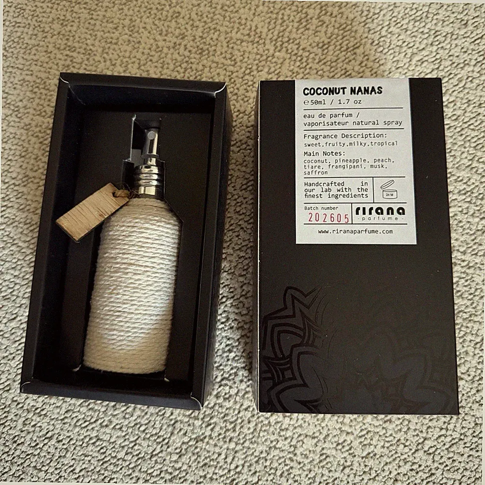 Rirana Parfume Coconut Nanas Eau de Parfum Spray Normale Größe 50 ml