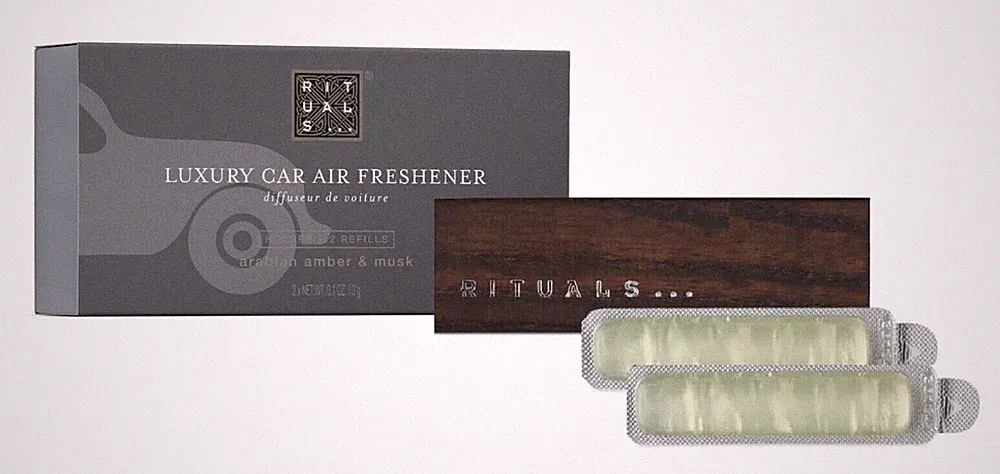✅ RITUALS HOMME-Set Car Autoparfum Neu & Ovp ( ehemals SAMURAI ) 2 x 3 g + Box ✅