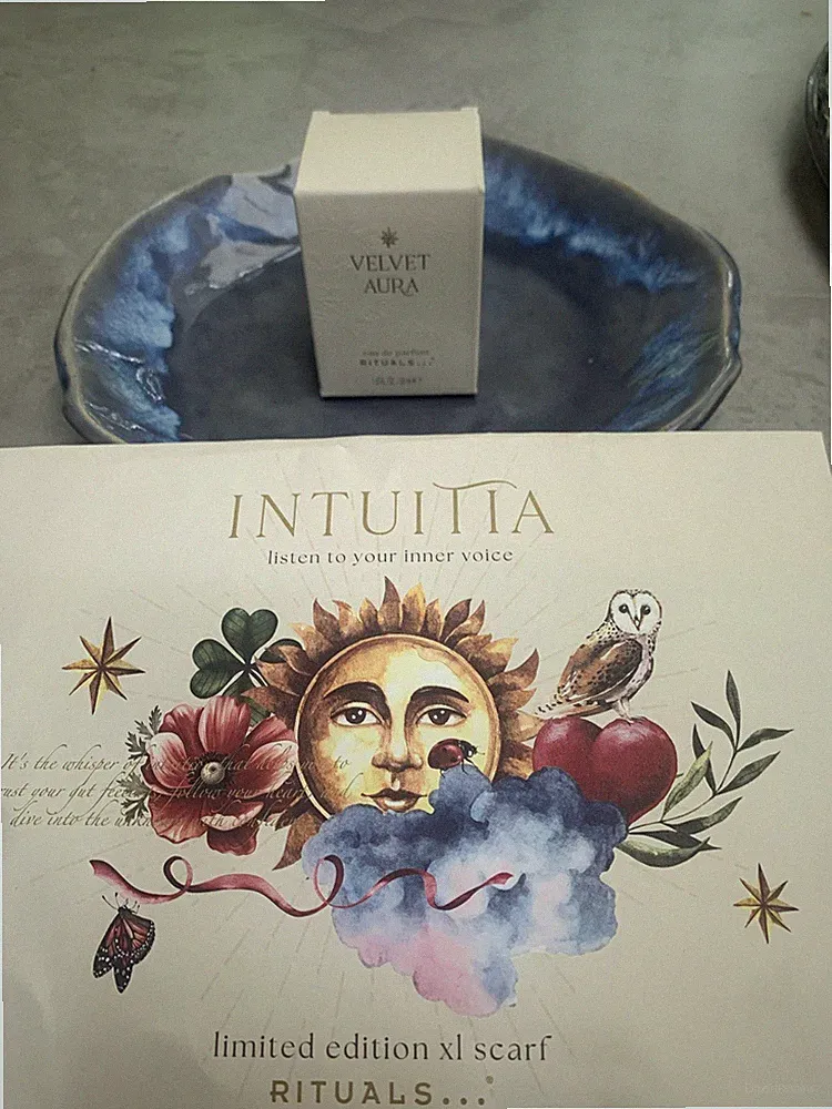 Rituals Velvet AuraEau De Parfüm Und Limes Edition XL Scarf OVP, Neu