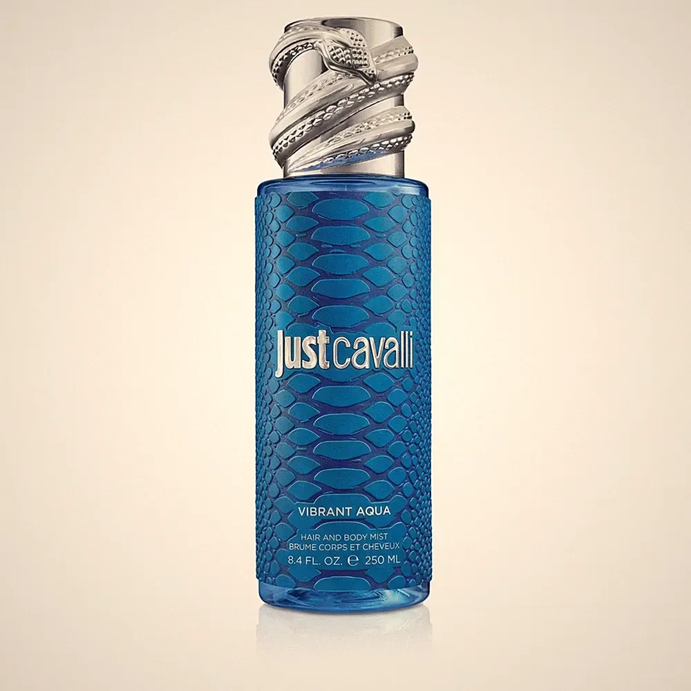 Roberto Cavalli Just Cavalli Vibrant Aqua Bodyspray 250 ml (woman)