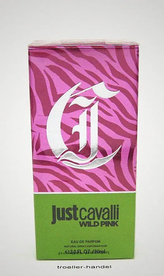 Roberto Cavalli Just Cavalli Wild Pink 90 ml Eau de Parfum NEU & OVP