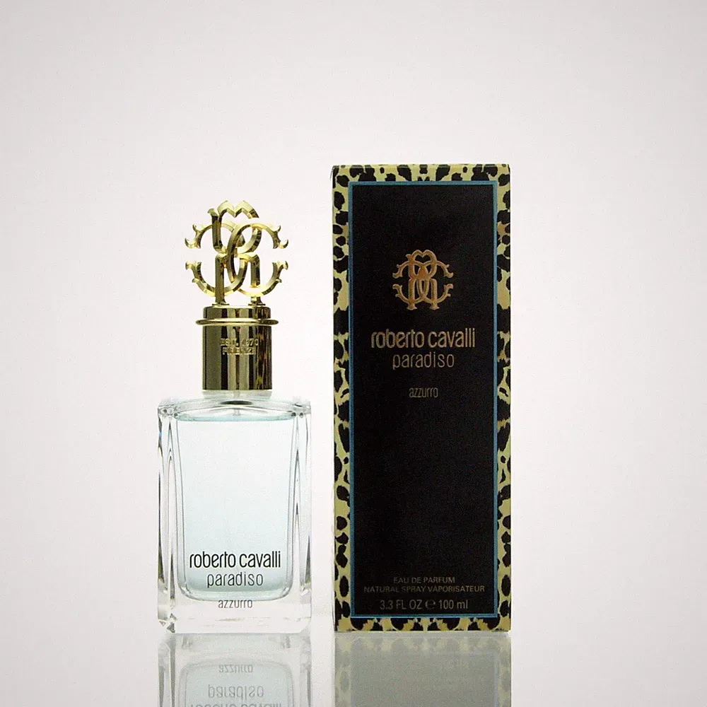 Roberto Cavalli Paradiso Azzurro Eau de Parfum 100 ml EDP Spray Damen NEU OVP