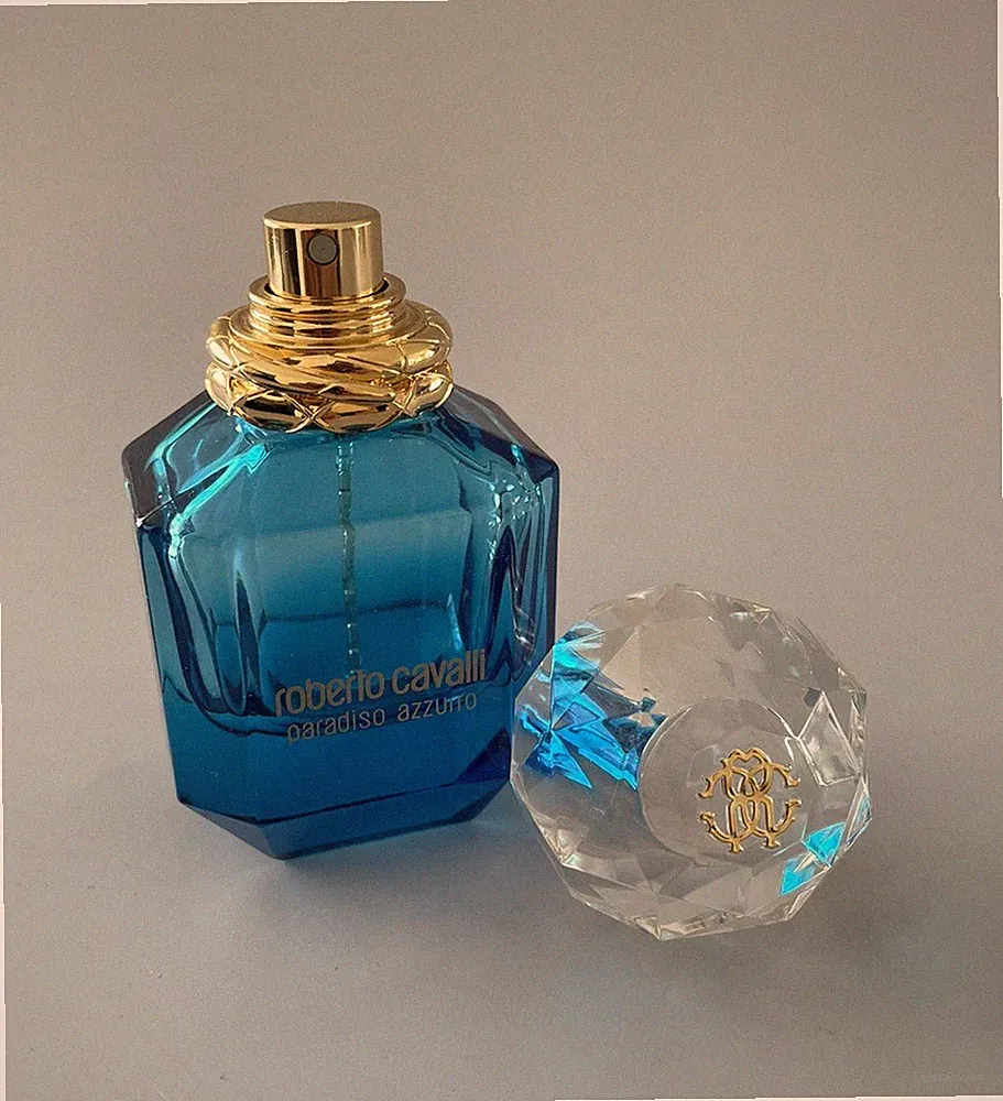 Roberto Cavalli Paradiso Azzurro SAMMELFLAKON LEER - ohne Inhalt / ohne Parfum