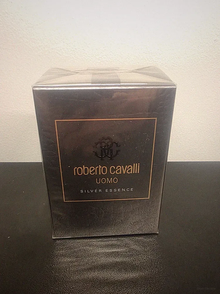 Roberto Cavalli Uomo Silver Essence 60ml EDT Rare Discontinued Factory Sealed