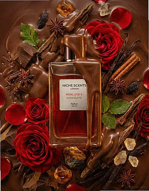 Rose Oud and Chocolate von Niche Scents London PREMIUM PARFUM Extrait Top Qualität