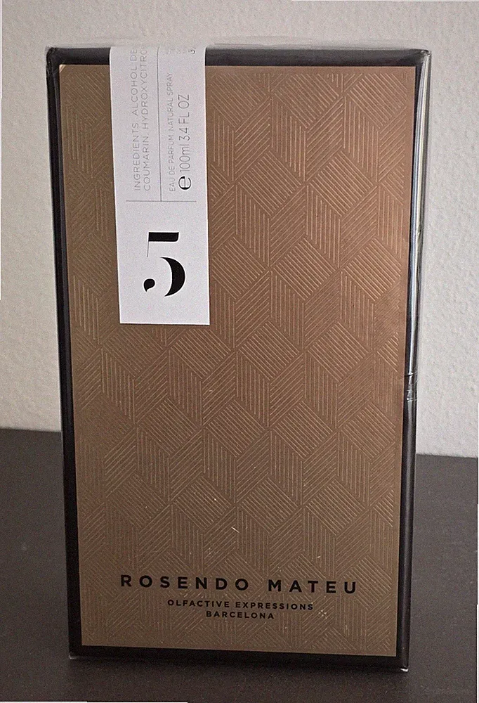 Rosendo Mateu Nº 5 Floral Amber Sensual Musk 100ml Eau de Parfum NEU in OVP
