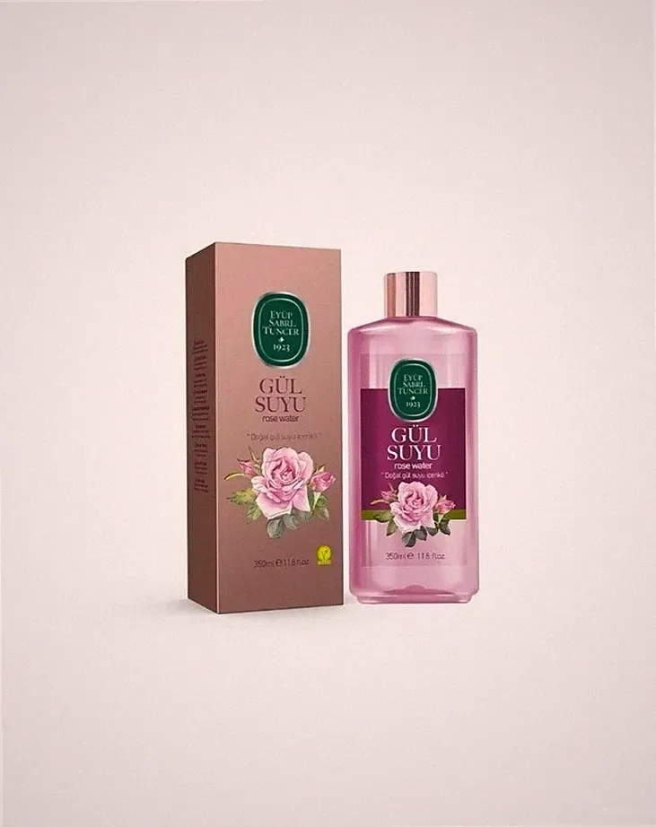 Rosenwasser vonEYÜP SABRİ TUNCER 100% Organisch für alle Hauttypen 350ML VEGAN