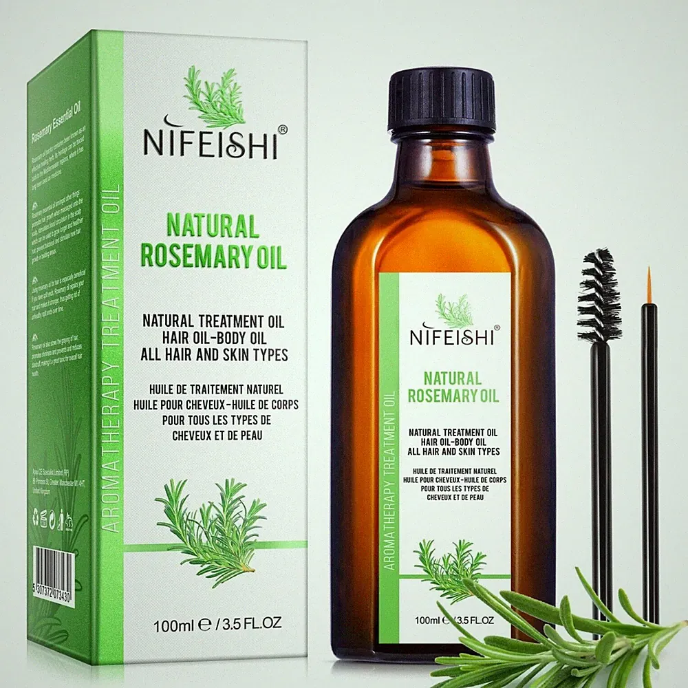 Rosmarinöl naturreines Ätherisches Öl Haarpflege Hautpflege Augenbrauen Wimpern