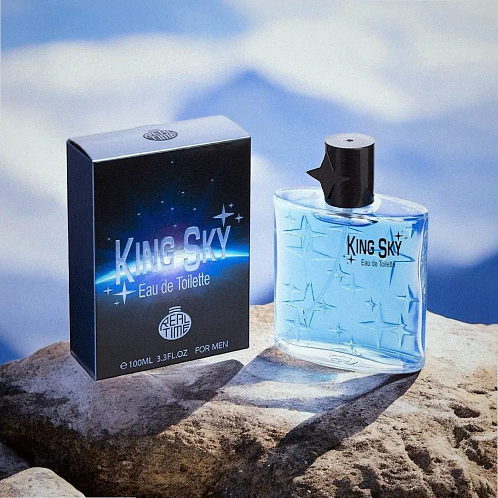 RT Eau de Toilette KING SKY - Herren Parfüm - süße & gourmandige Noten, - 100ml
