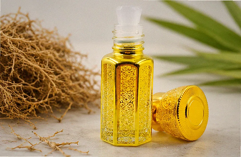 Ruh Khus Oil Attar 12ml - Natural Vetiver Arabic Parfümöl