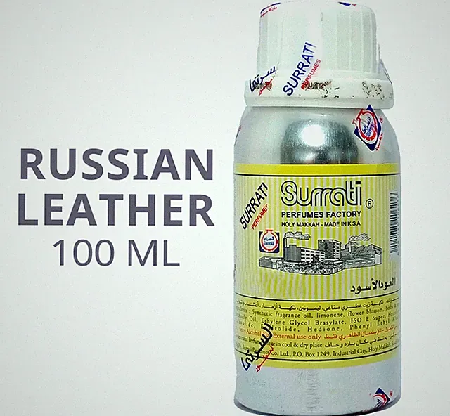 Russian Leather by Surrati Konzentriertes Parfümöl | 100ml | Attaröl