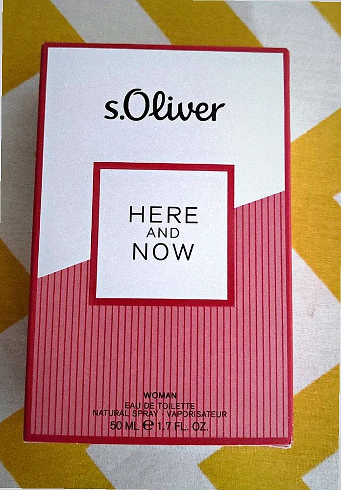 s.Oliver Here and Now Eau de Toilette Spray 50 ml Vegan Normale Größe