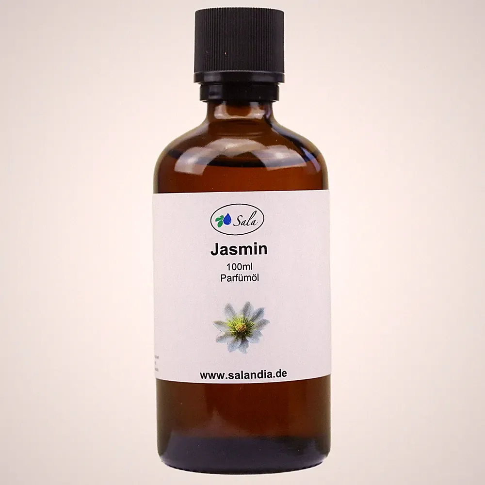 Sala Jasmin Parfümöl Aromaöl Duftöl Jasminöl 100 ml Glasflasche