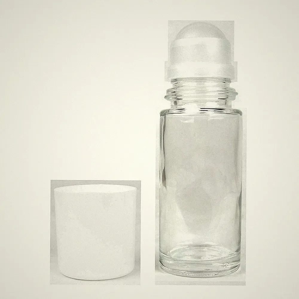 Sala Roll-on Leerflasche Klarglas für Deo Parfüm 50 ml