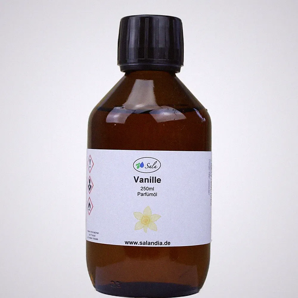 Sala Vanille Duftöl Parfümöl Aromaöl 250 ml Glasflasche