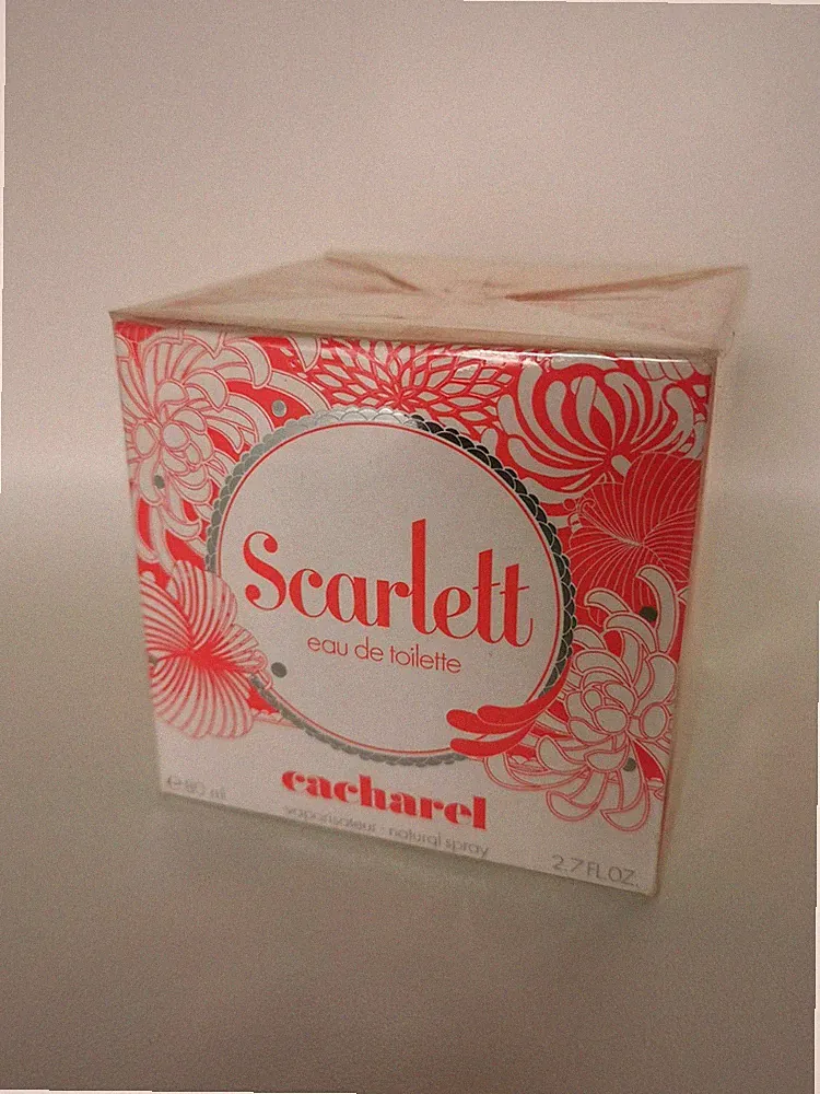 Scarlett Cacharel Eau De Toilette 80 ml Vaporisateur First Version