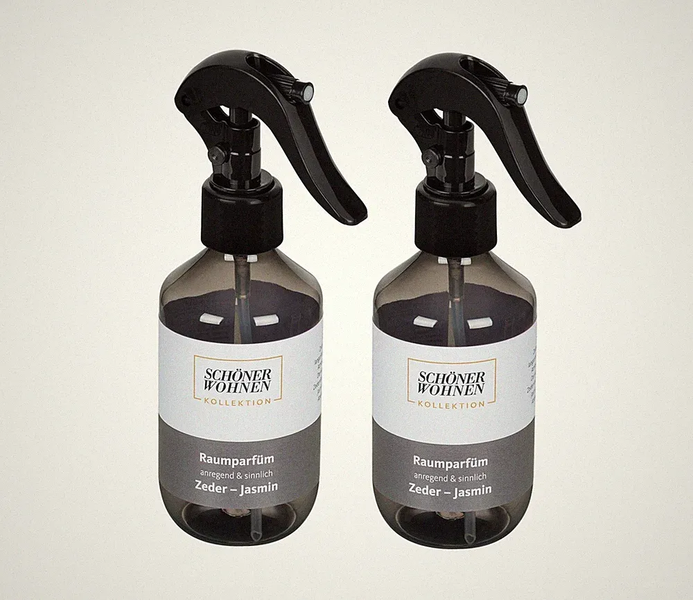Schöner Wohnen Raumparfüm Cedar 2er Set 200ml Duftspray Zedernholz Jasmin