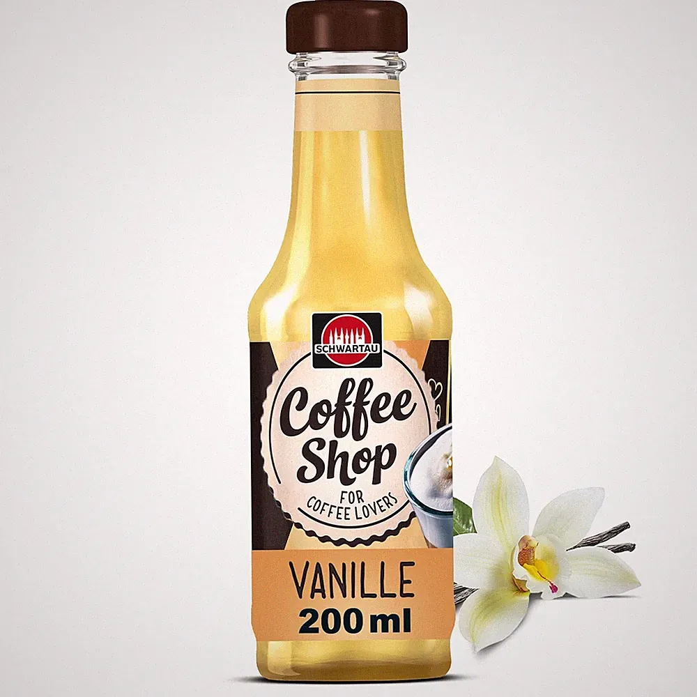 Schwartau Coffee Shop Vanille-Sirup - Natürlicher Geschmack