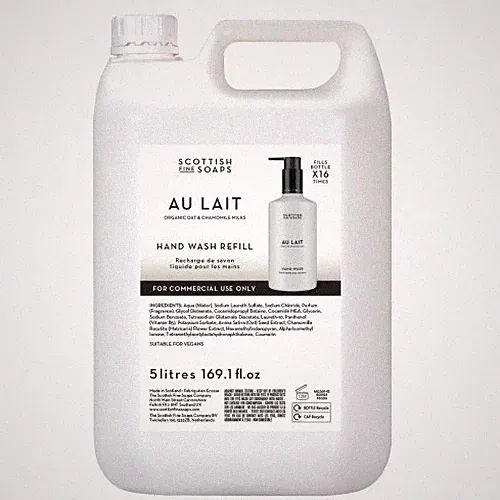 Scottish Fine Soaps Nachfüller Flüssigseife Au Lait 5L