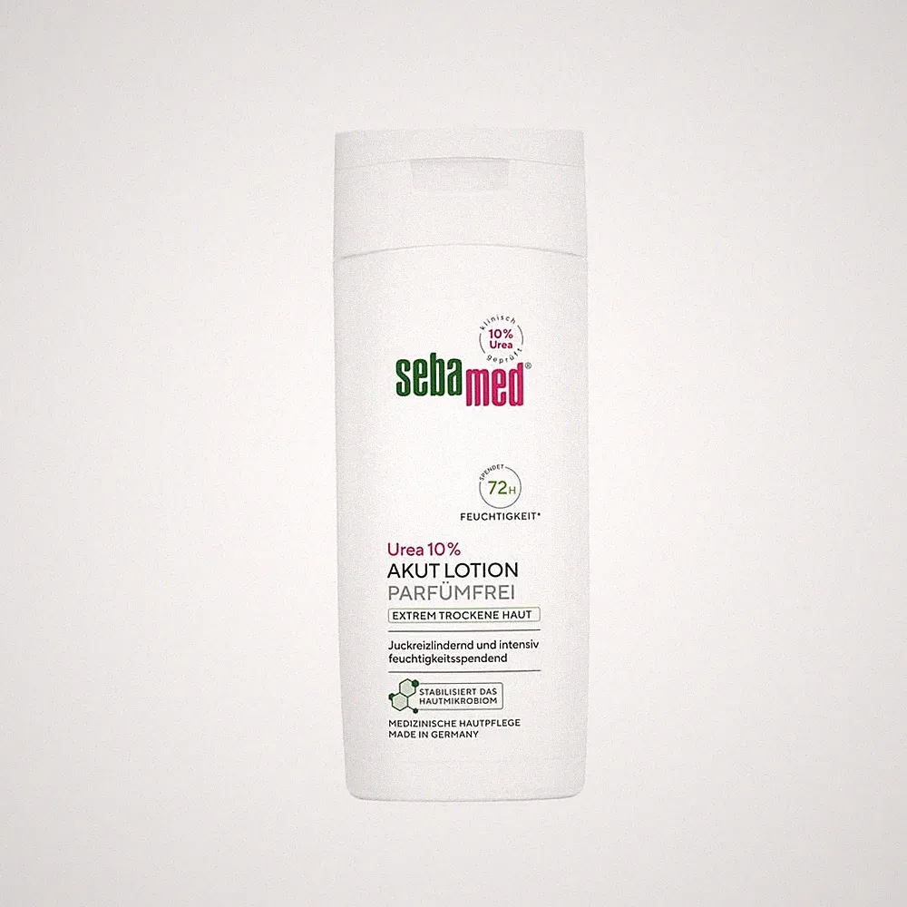 Sebamed Urea 10% Akut Lotion Parfümfrei extrem trockene 200 ml (1er Pack)