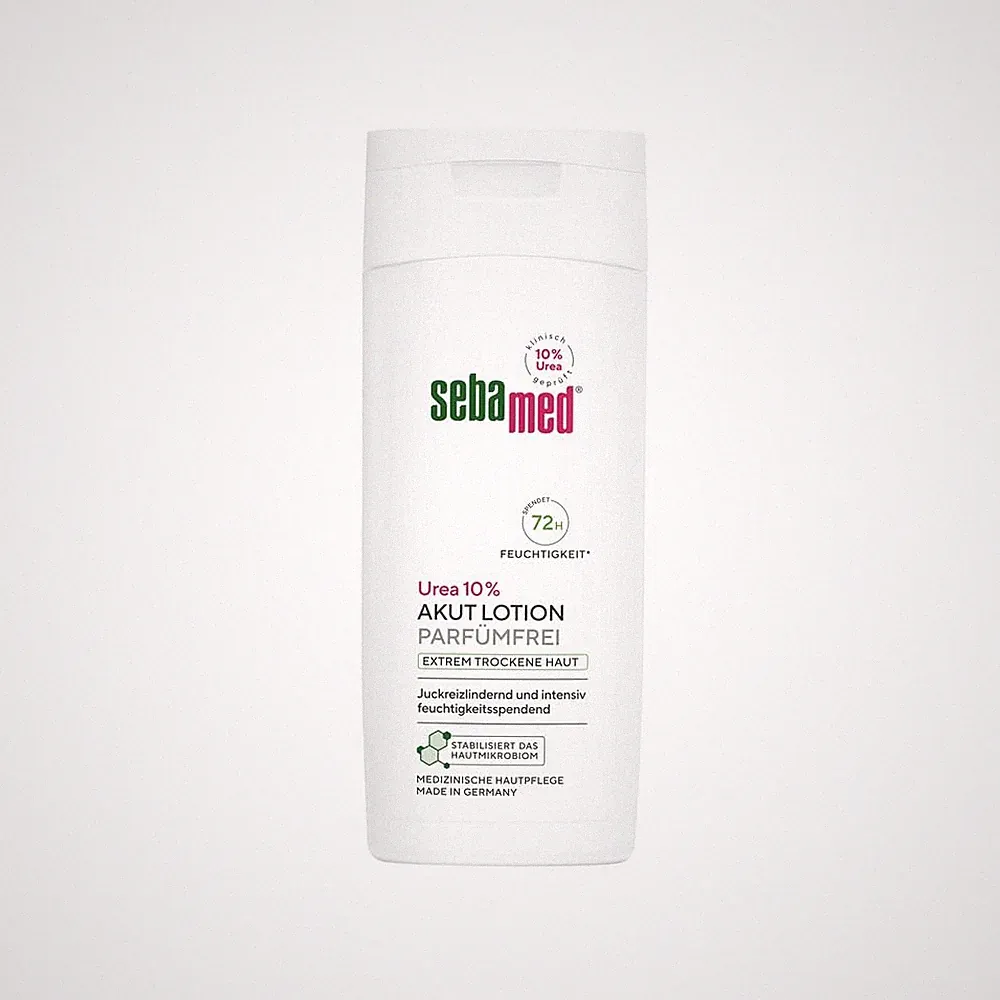 Sebamed Urea 10% Akut Lotion Parfümfrei trockene Haut Pflege 200 ml Feuchtigkeit