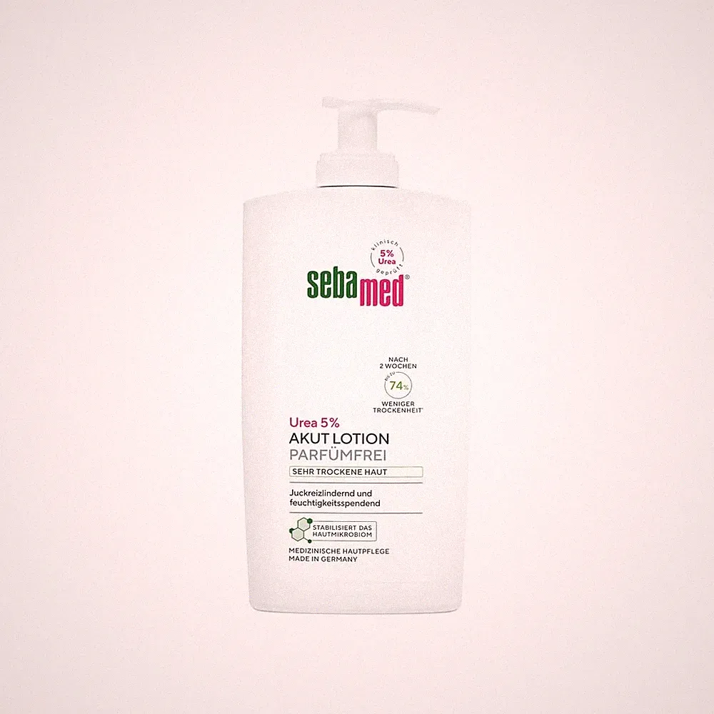 Sebamed Urea 5% Akut Lotion Parfümfrei extrem trockene Haut 400 ml (1er Pack)