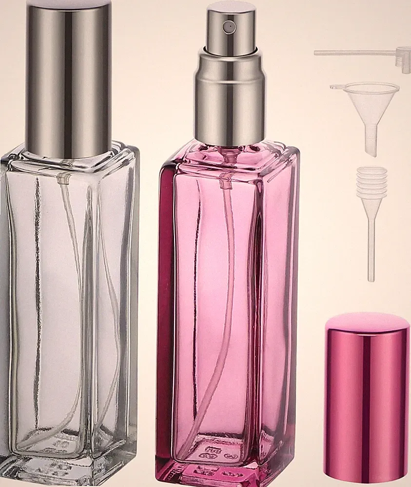 Segbeauty Parfum Zerstäuber für Unterwegs, 20ml 2 Stück Parfümzerstäuber Nach