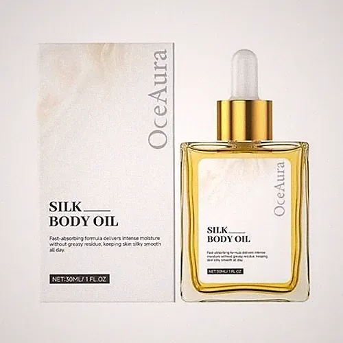 Seidenkörperöl 30 ml, Parfümöl für Bade- und Duschöl, feuchtigkeitsspenden