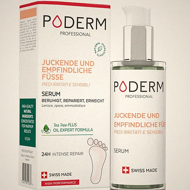 Serum Teebaumöl - zur Behandlung von Hautpilz und 1 stück (1er Pack), green