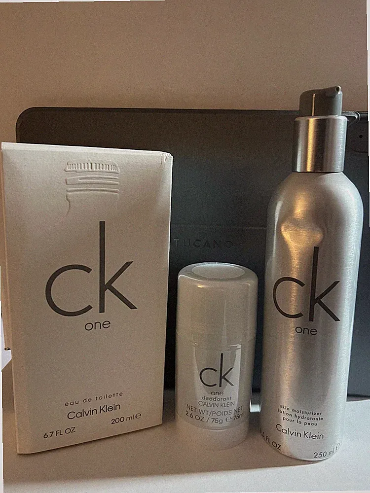 Set Calvin Klein CK One EDT 200ml + Deo Stick 75ml + BL 250ml ++ NEU & OVP ++