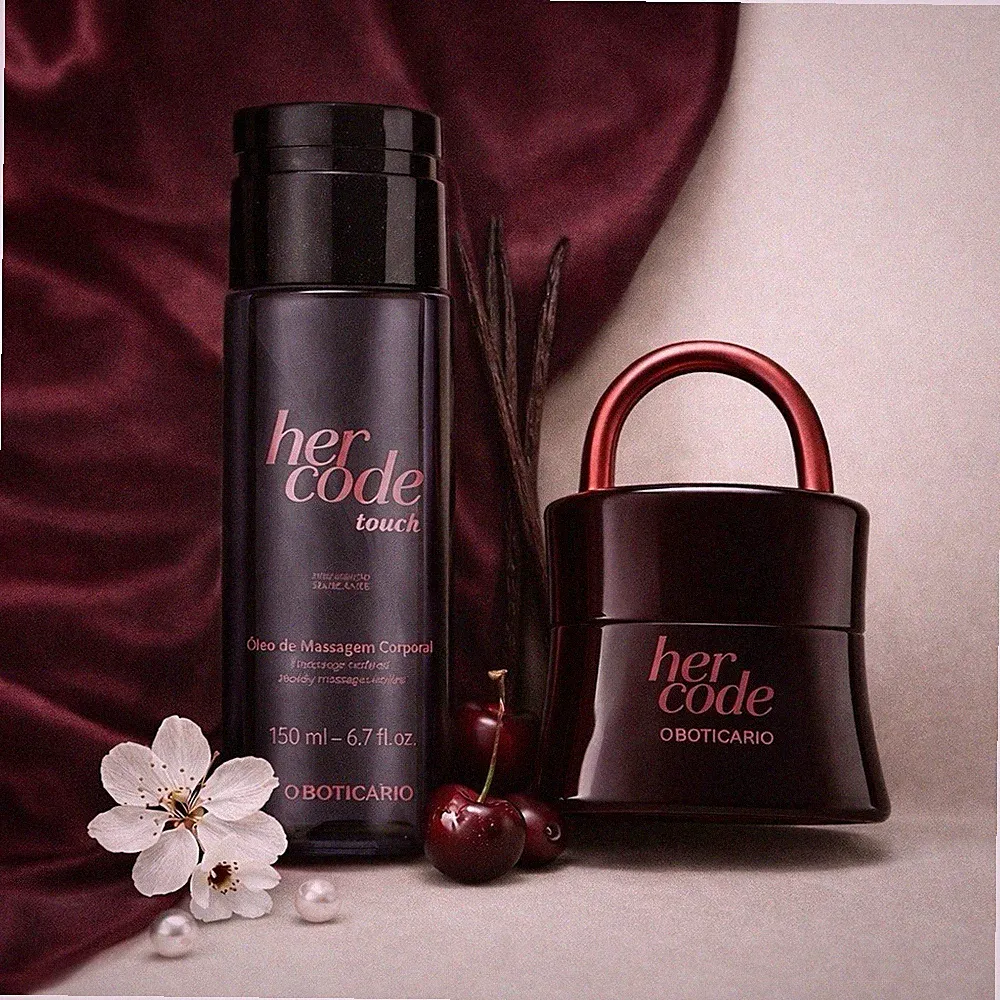 Set Her Code O Apotheke Parfum + Körperöl Touch Damen Original Geschenkidee