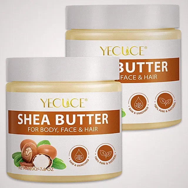 Shea Butter Körperbutter 100% Rein Naturbelassen Gesicht Hautpflege Bio Vegan