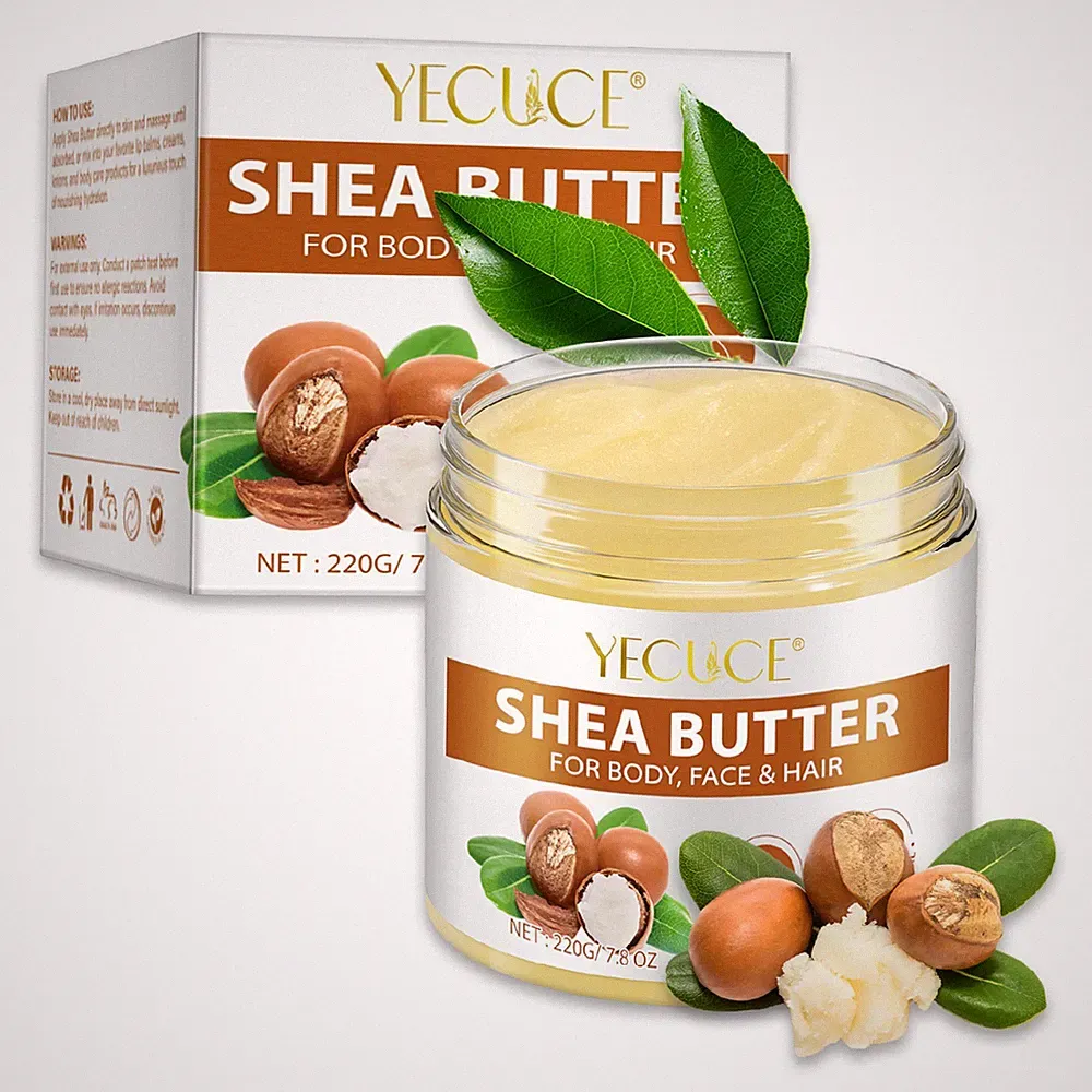 Shea Butter Körperbutter 100% Rein Naturbelassen Gesicht Hautpflege Bio Vegan