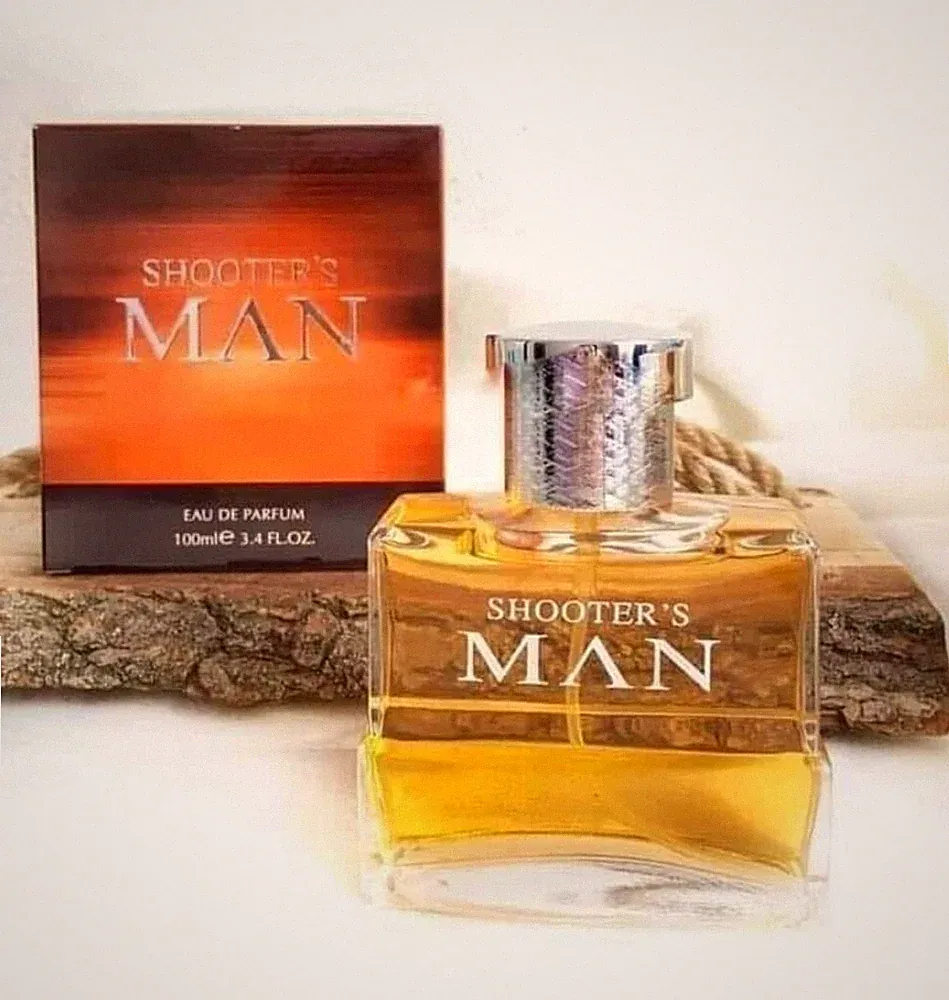 Shooter's Man EDP 100 ml Herrenparfüm – Maskuliner Duft mit Zitrus, Holz & Tonka