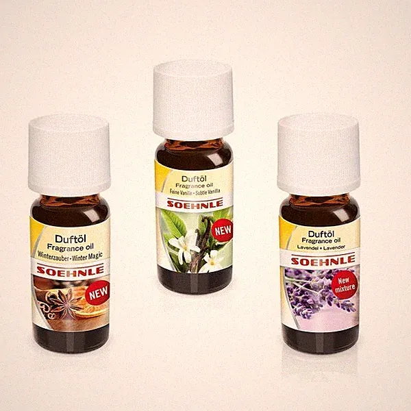 Soehnle Parfümöl Winterzauber, Lavendel und Vanille, Ätherische Öle für Diffuser