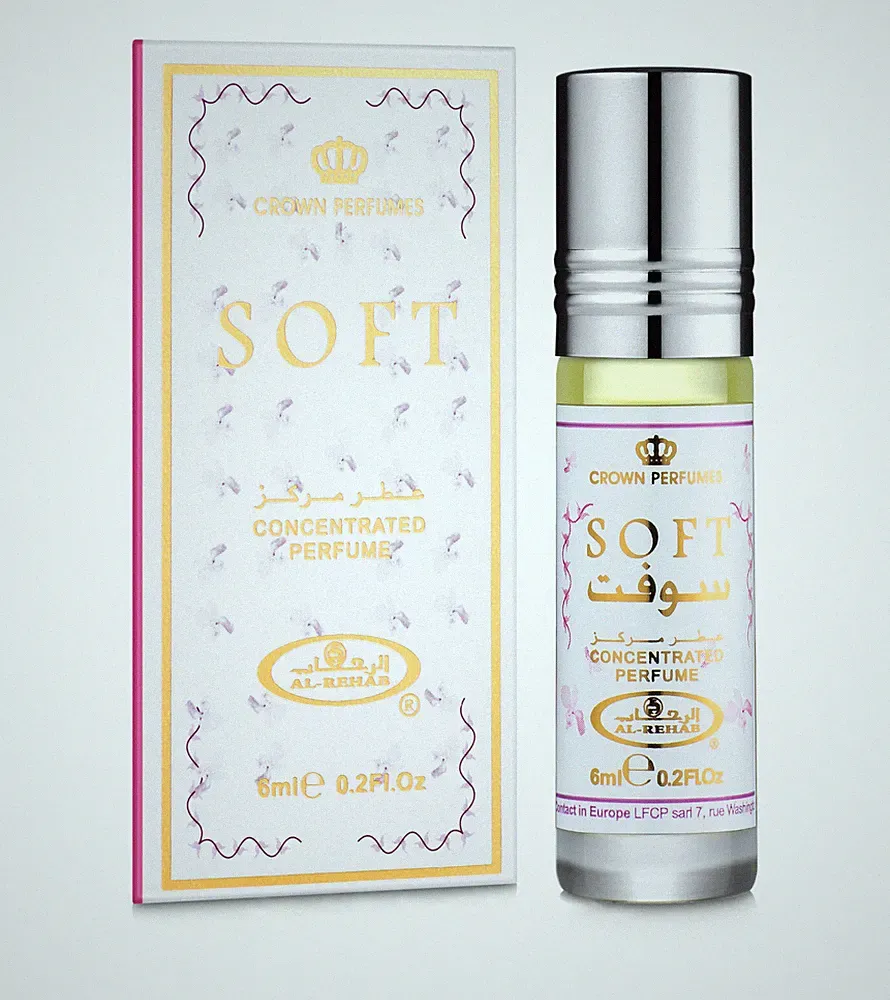 Soft 6ml Misk Al-Rehab Parfum Duft Parfümöl für HERREN & DAMEN Scent Oil