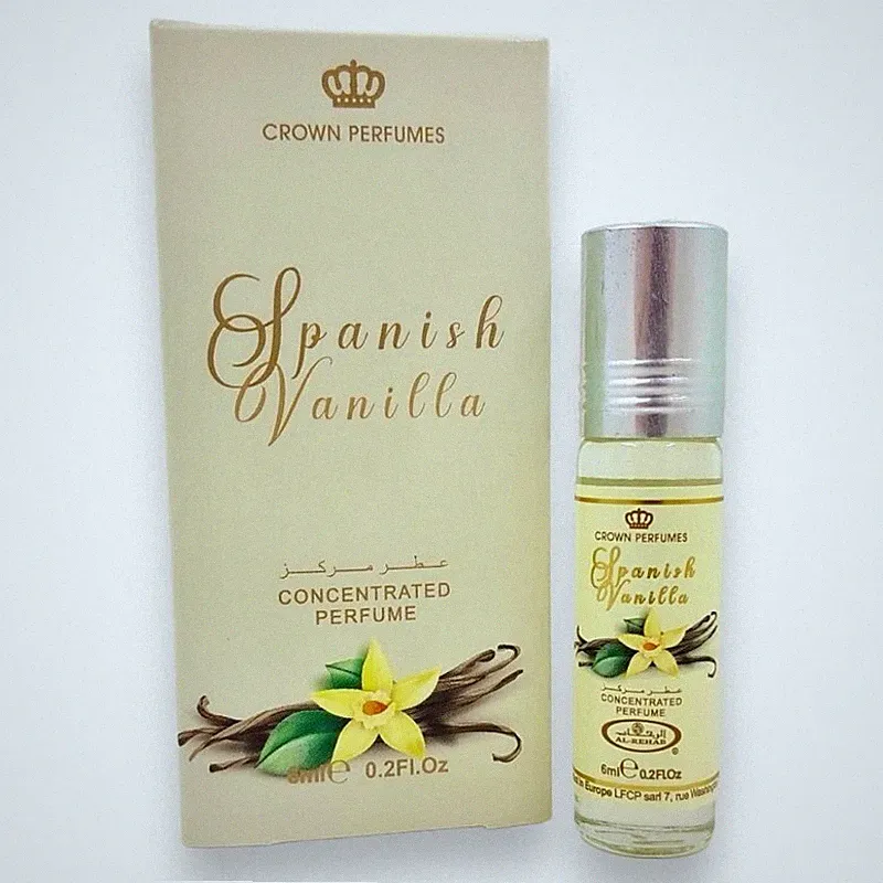 Spanische Vanille Al-Rehab Parfümöl Roll On 6X 6ml