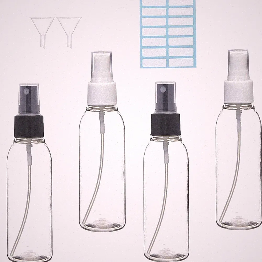 Sprühflasche 4x100ml Parfüm Zerstäuber leer Reiseflaschen Set