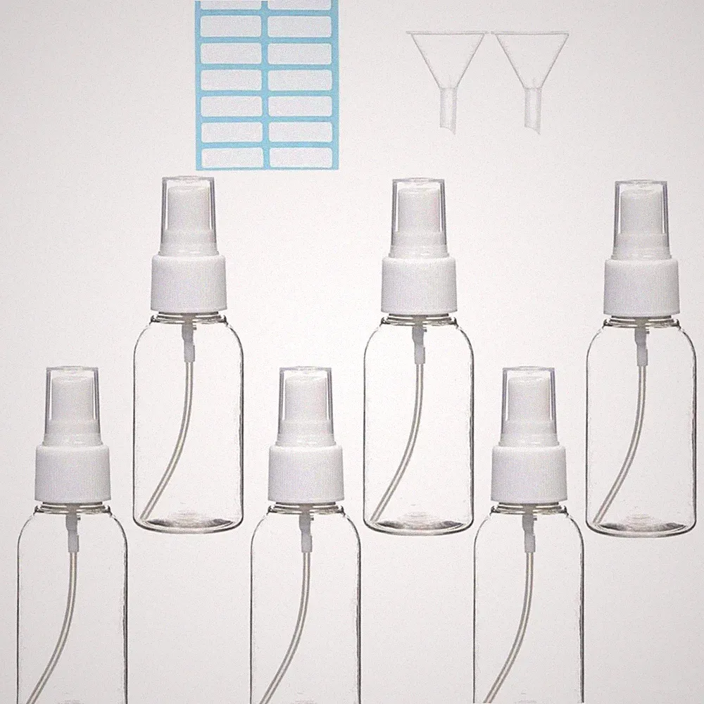 Sprühflasche 50ml Parfüm Zerstäuber Sprayflasche auslaufsicher Set