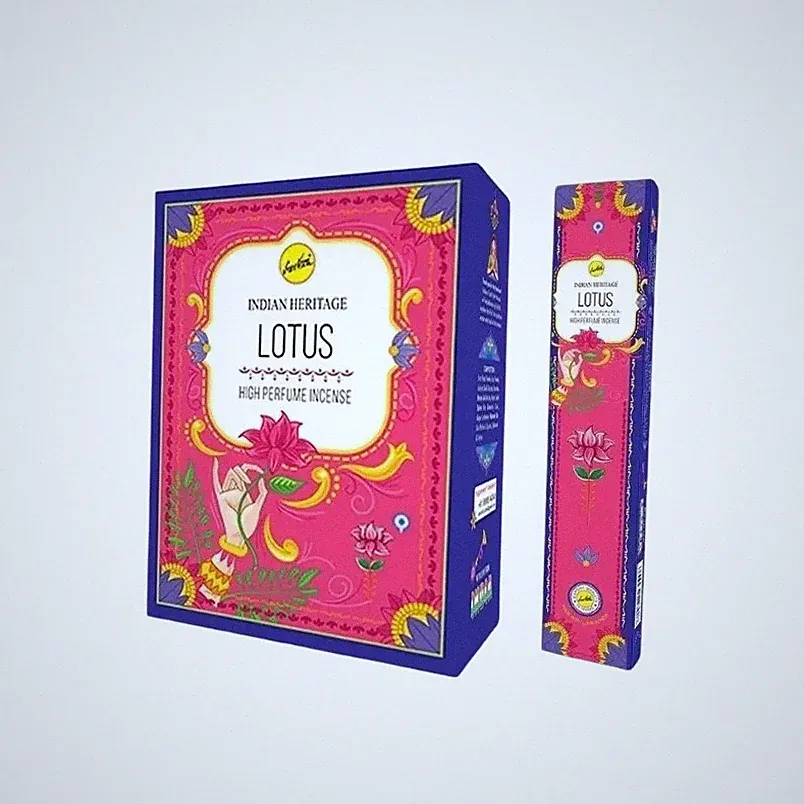 SreeVani Räucherstäbchen Lotus High Parfum Masala Raumduft Agarbatti 180g
